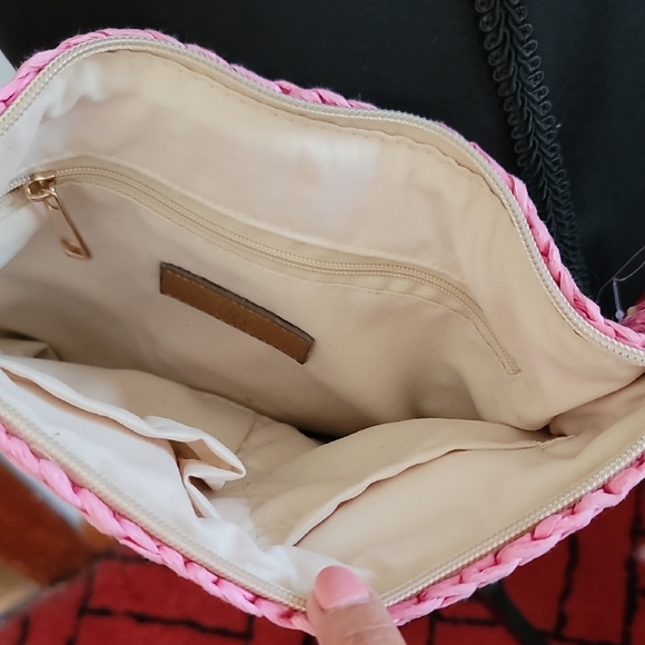 INC Colorful Striped Woven Crossbody Bag-NWT - Picture 9 of 10